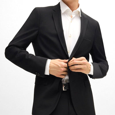 50450994 001 BLACK BOSS SUIT