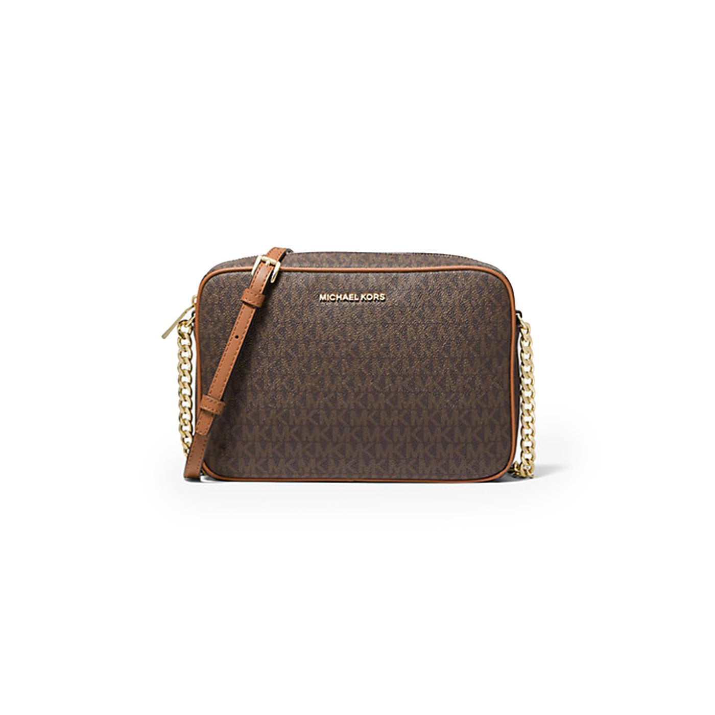 Jet Set Large Logo Crossbody Bag