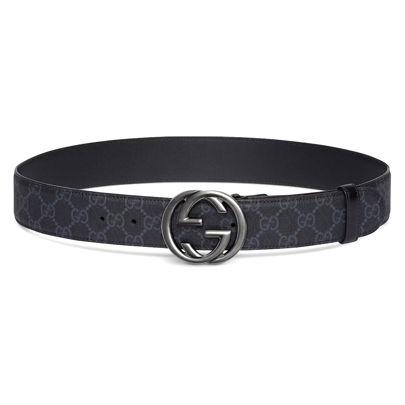 Gg Belt With Interlocking G Buckle