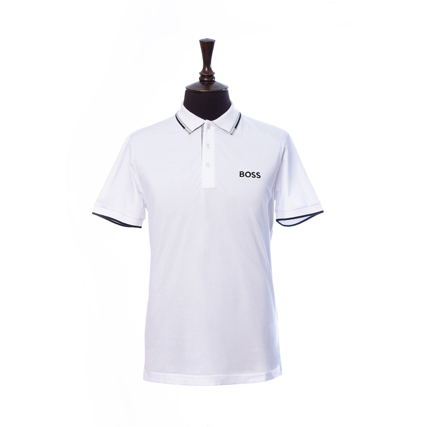 Paddy Polo Shirt In Cotton Piqué With Logo Undercollar