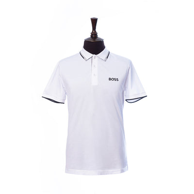 Paddy Polo Shirt In Cotton Piqué With Logo Undercollar