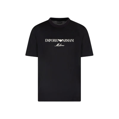 Jersey-Lyocell Blend T-Shirt With Asv Logo Embroidery