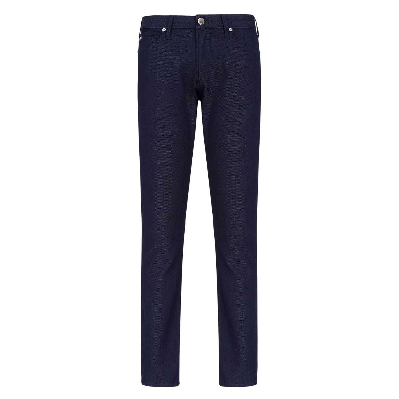 J06 Slim-Fit, Cotton-Blend Trousers With Micro-Armure Polka Dots