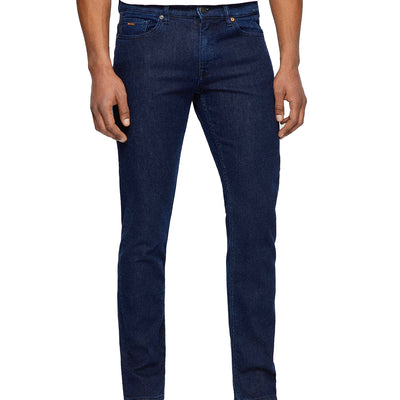 Slim-Fit Jeans In Blue Comfort-Stretch Denim