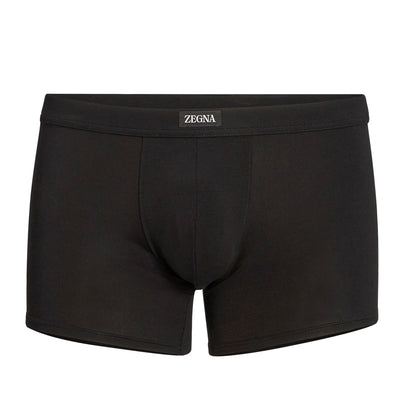 N2LC70100 001 BLACK ZEGNA MEN BOXER