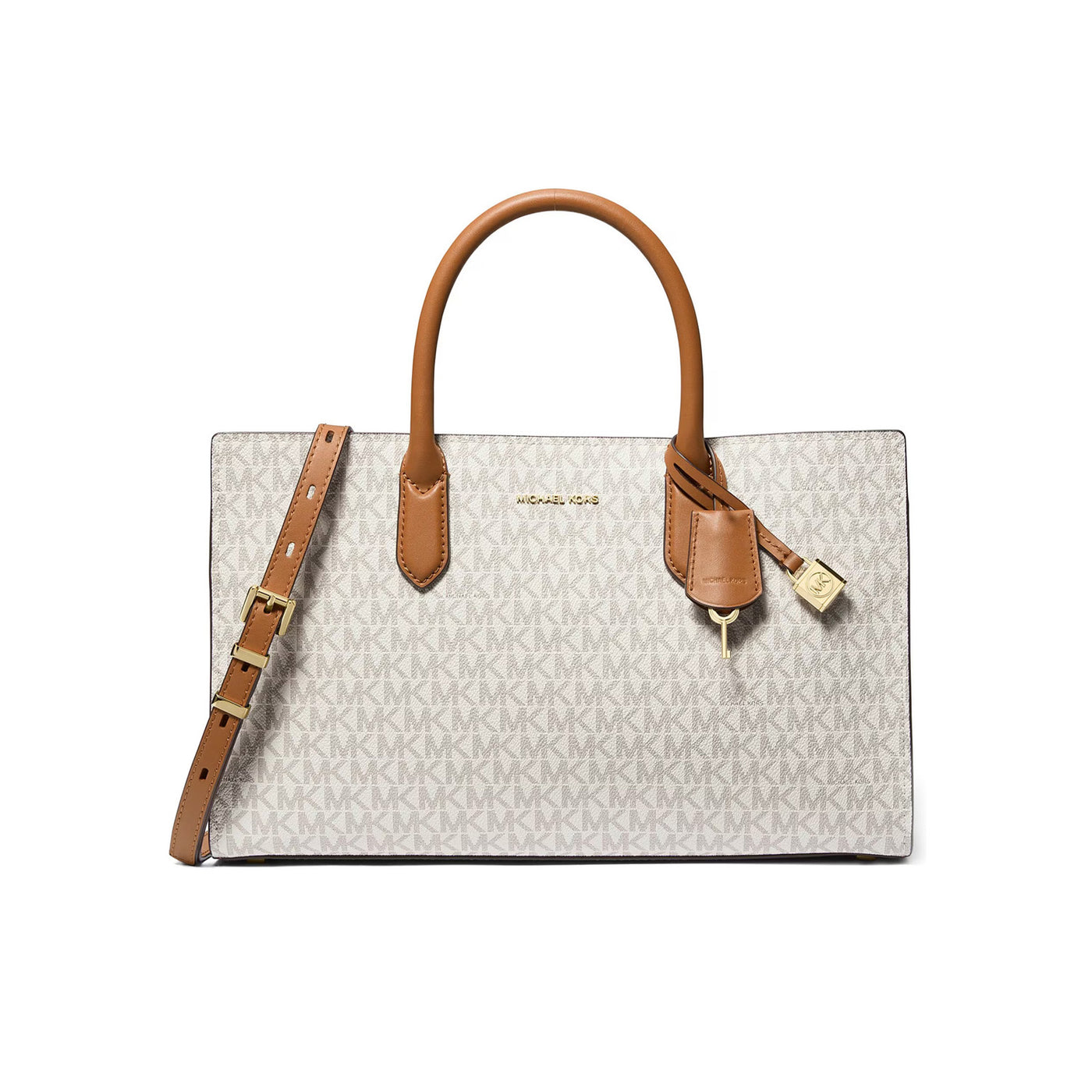 Scarlett Medium Signature Logo Satchel