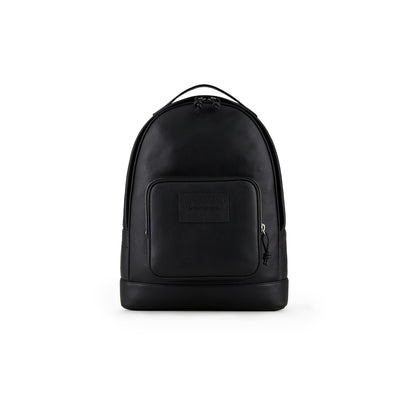 Rounded Backpack In Tumbled Leather