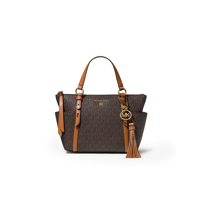 Sullivan Small Logo Top-Zip Tote Bag