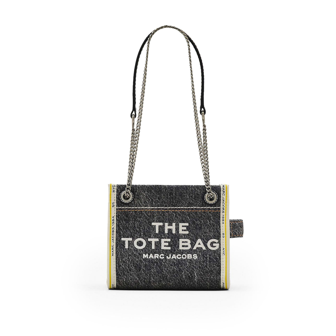 The Denim Chain Small Tote Bag