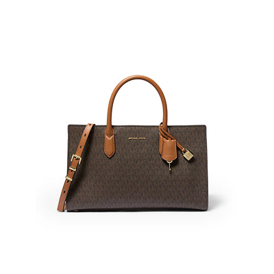 Scarlett Medium Signature Logo Satchel