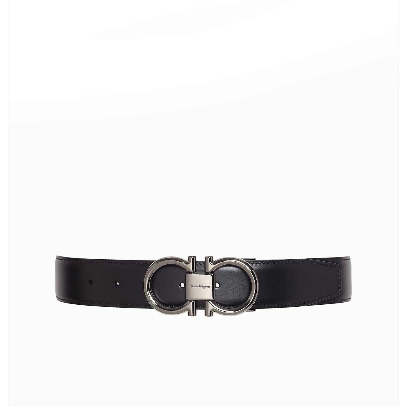 Reversible And Adjustable Gancini Belt