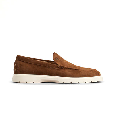 Tods Slipper Loafers In Suede