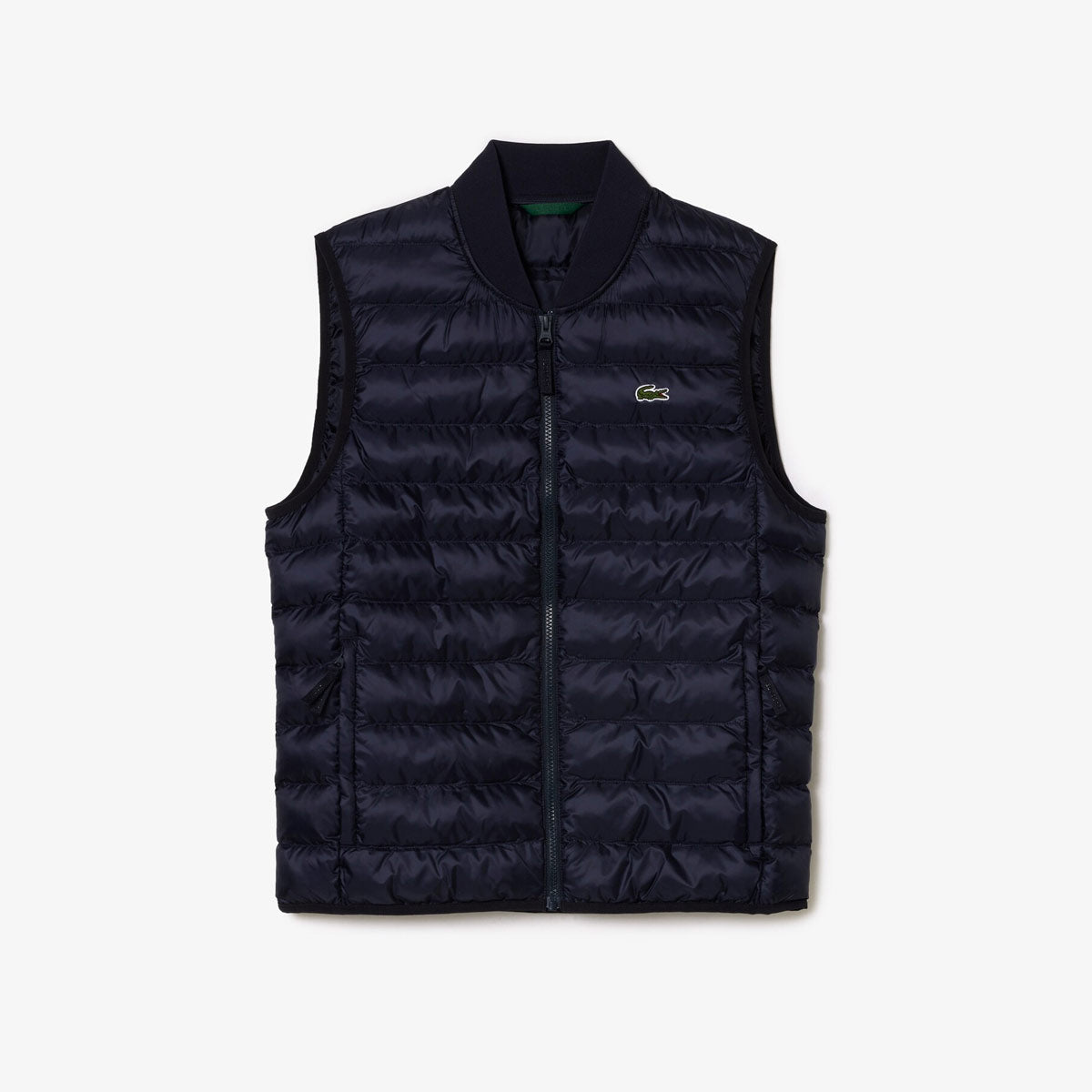 BH0537 AD HDE LACOSTE SLEEV LESS JACKET MEN NAVY
