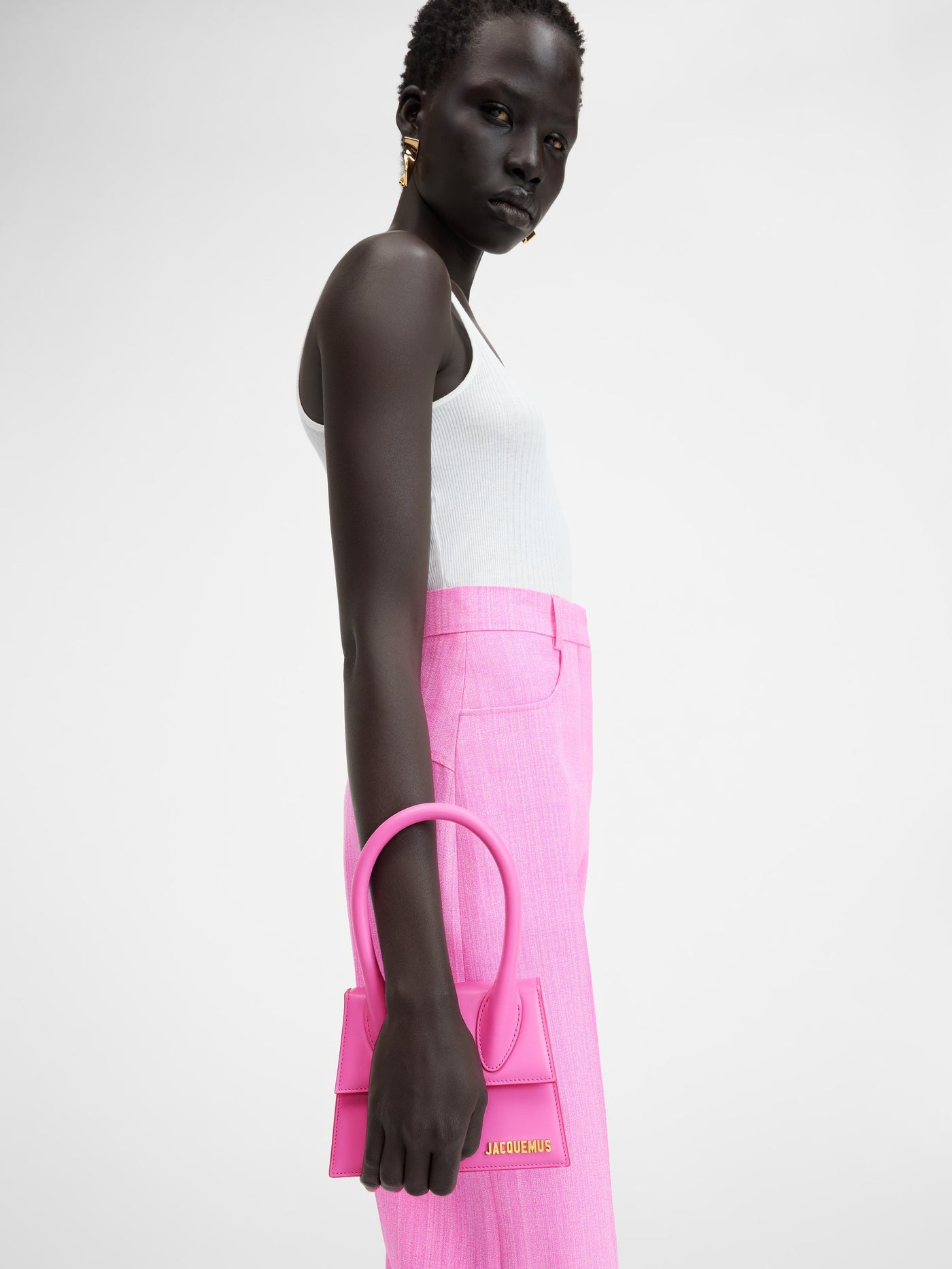 PINK JACQUEMUS WOMEN BAG