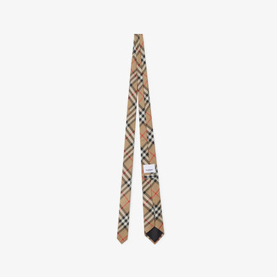 Check Silk Tie