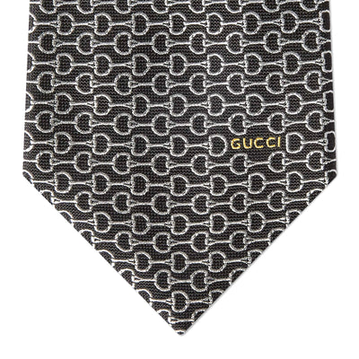 815997 4E009 1063 BLACK GUCCI MEN TIE