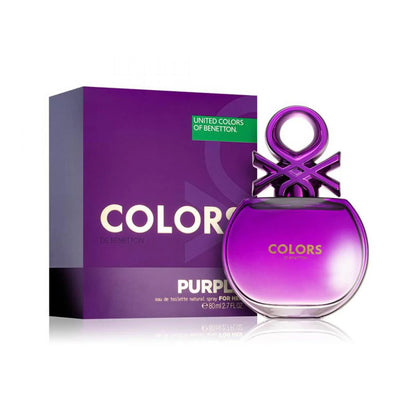 BENETTON COLORS PURPLE WOMEN EDT 80ML