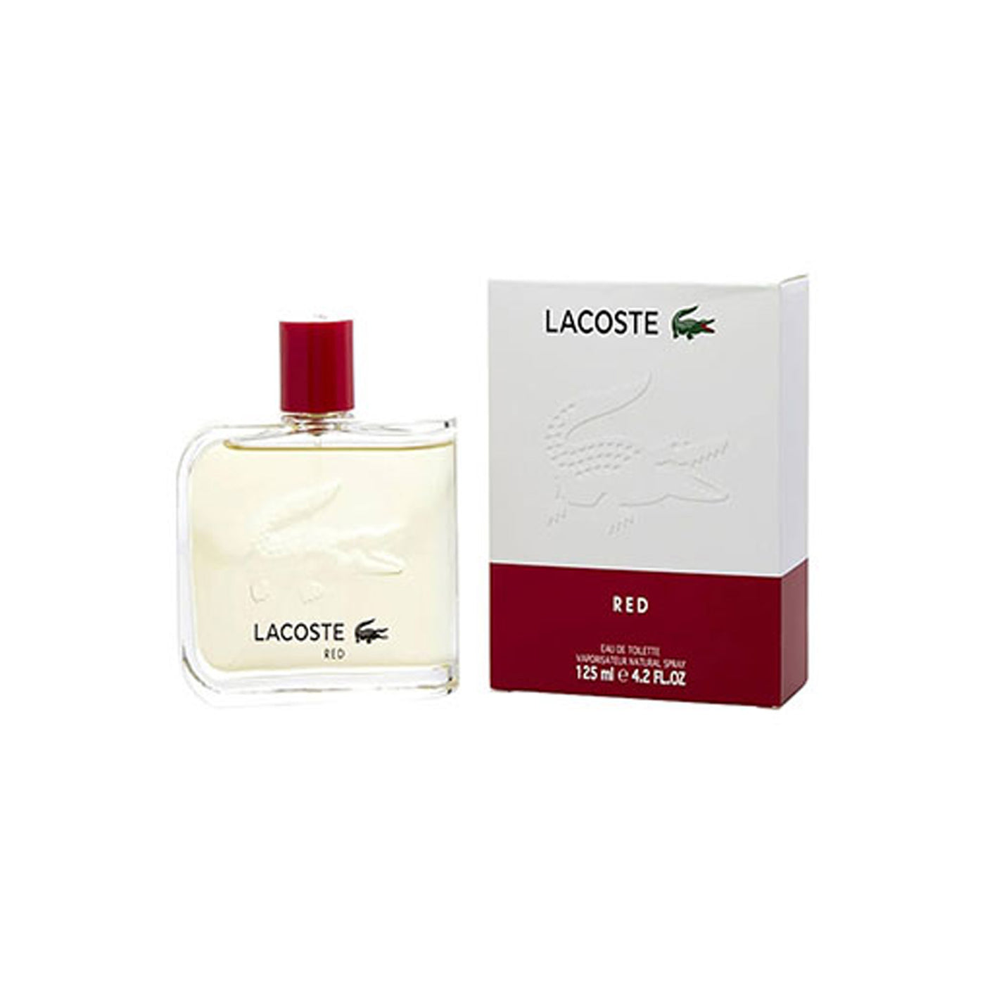 LACOSTE RED MEN EDT 125ML