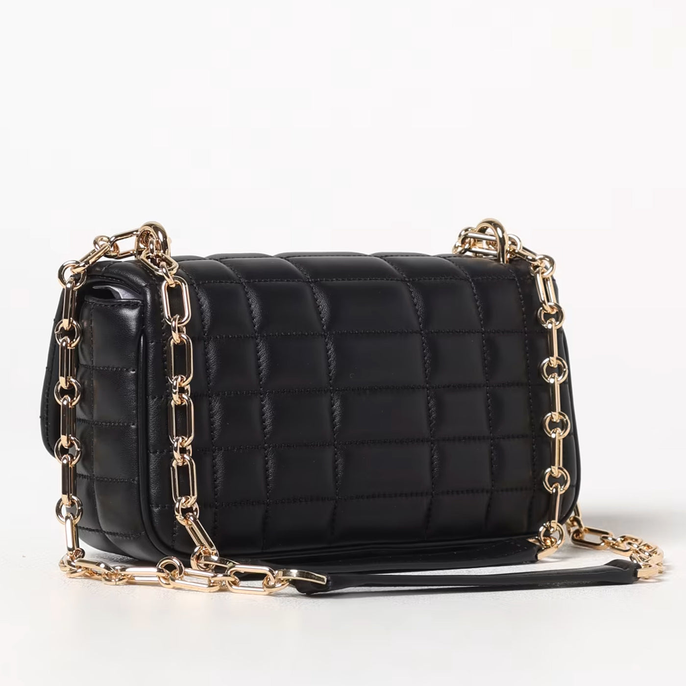 Tribeca Large Quilted Leather Shoulder Bag