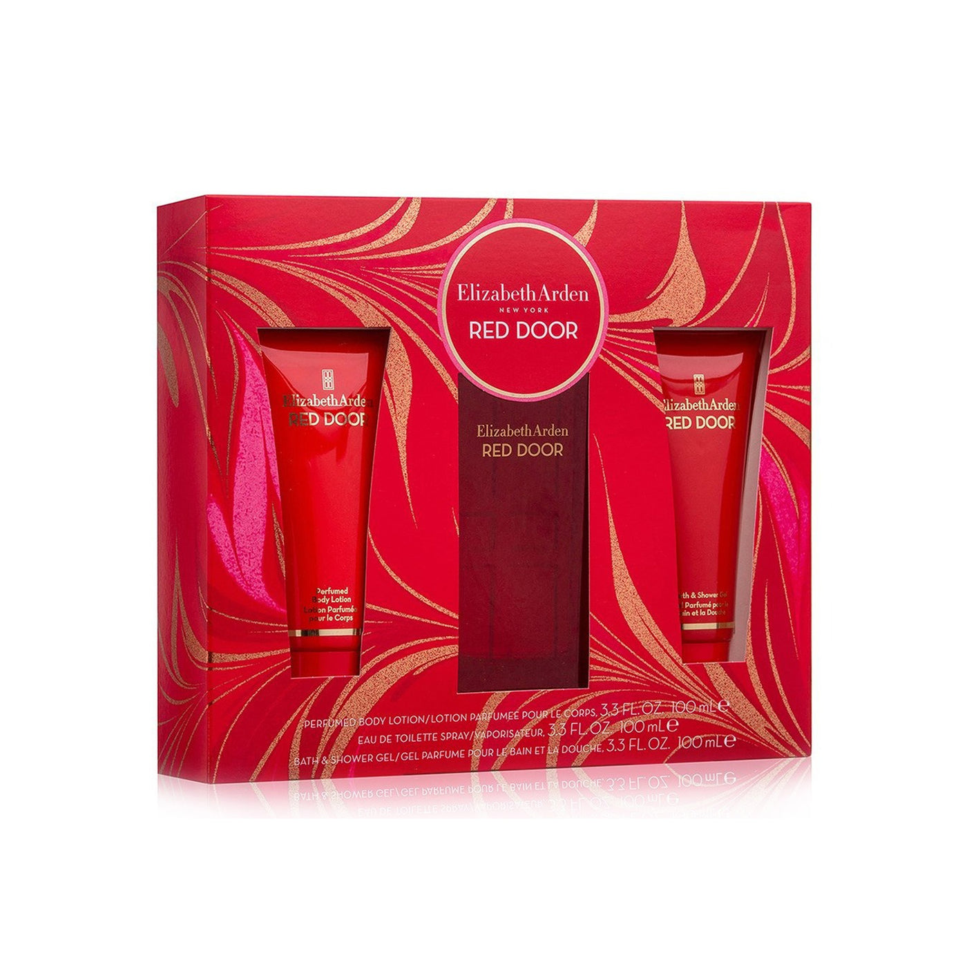 RED DOOR SET (EDT 100ML+ B/L+S/G)