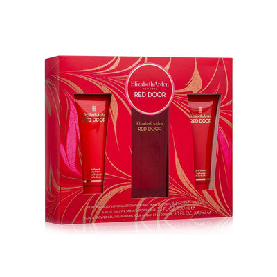 RED DOOR SET (EDT 100ML+ B/L+S/G)