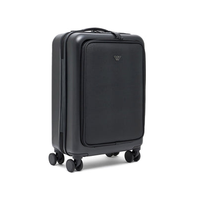 Abs Carry-On Case With Saffiano Detail And Eagle Plate