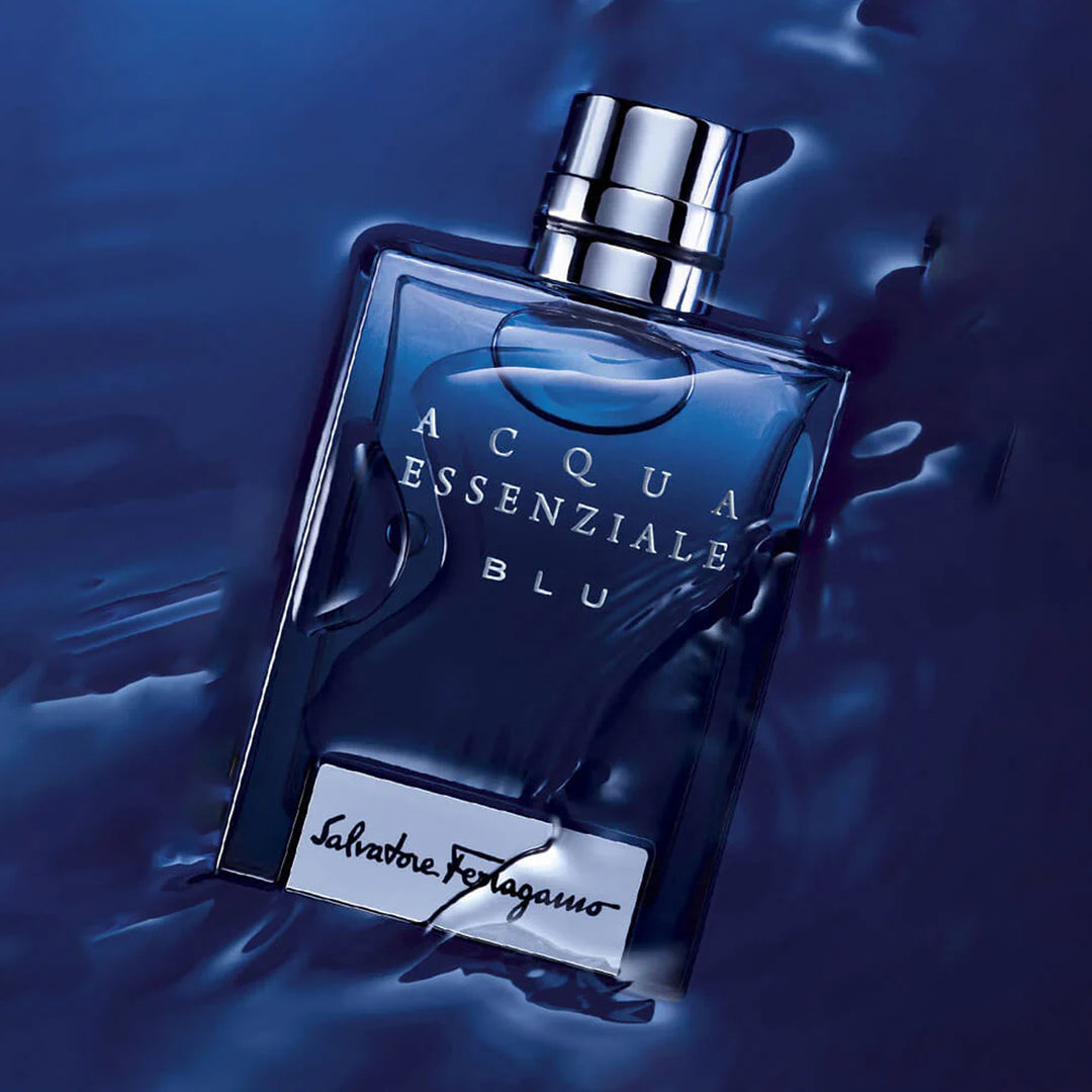 Buy Original FERRAGAMO ACQUA ESSENZIALE BLUE MEN EDT100 ML NEW