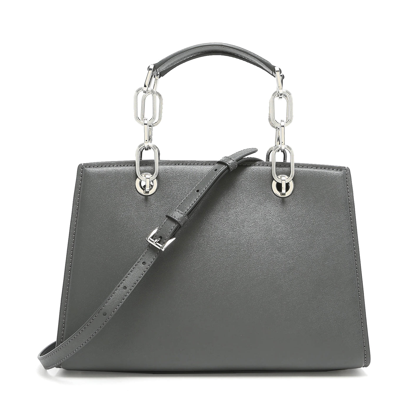 Medium Cynthia Logo Lettering Tote Bag