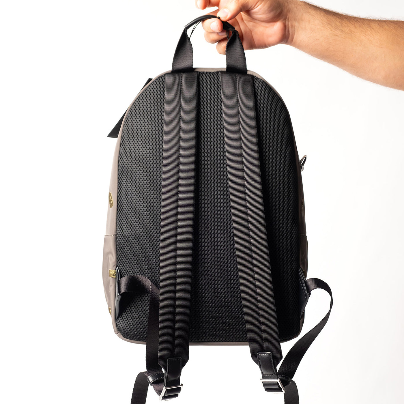Jacquard Backpack With All-Over Lettering