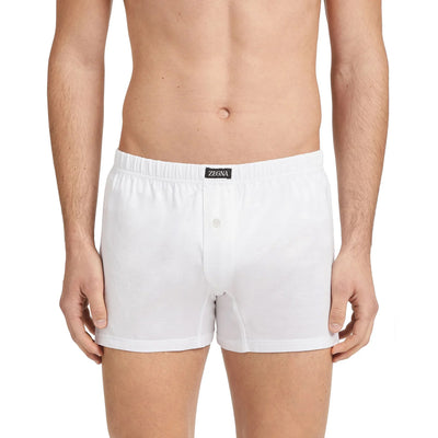 N2LC70110 100 WHITE ZEGNA MEN BOXER