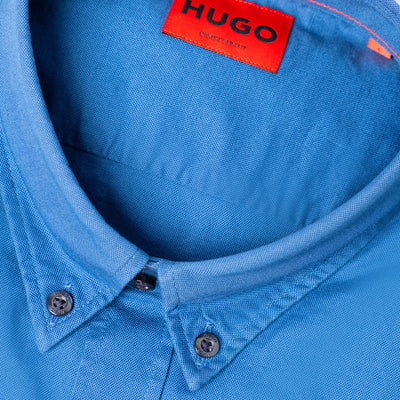 Slim-Fit Button-Down Shirt In Washed Oxford Cotton