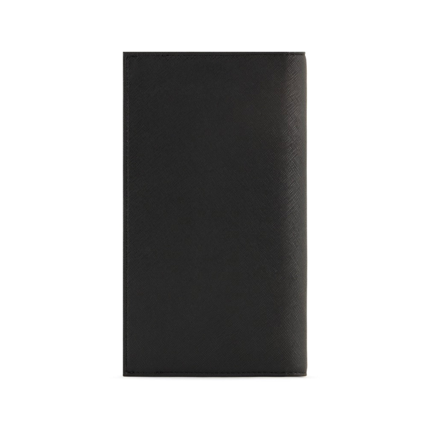 Yen Wallet In Regenerated Saffiano Leather With Asv Eagle Plaque