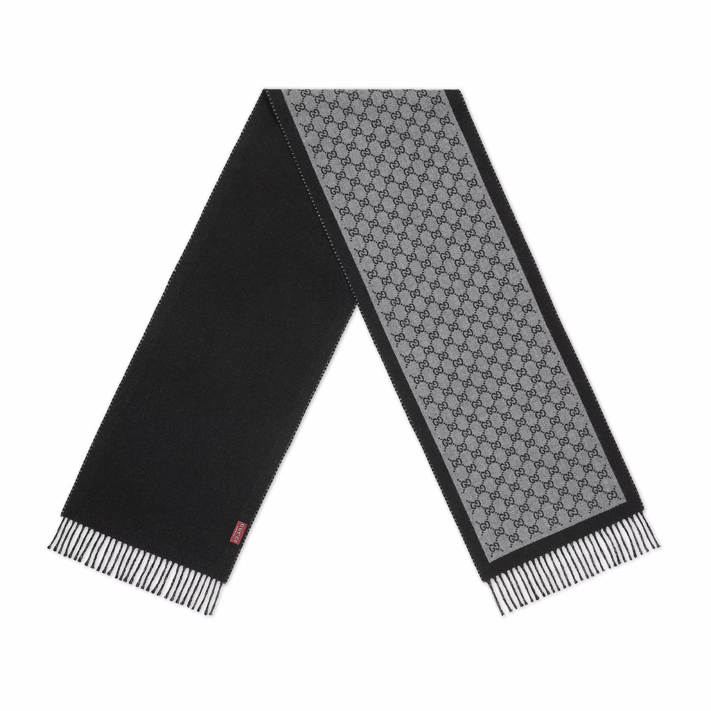 Gucci Gg Wool Jacquard Scarf