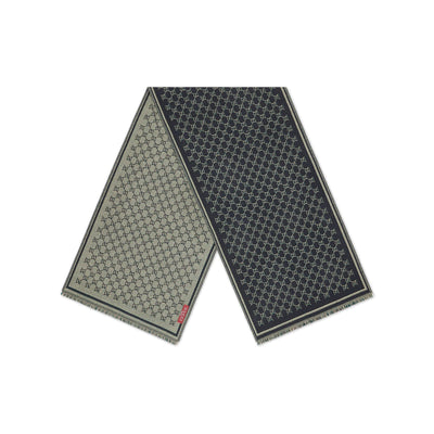 Gucci Gg Wool Jacquard Scarf