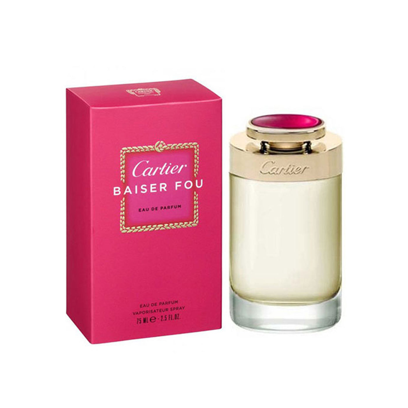 CARTIER BAISER VOLE FOU WOMEN EDP 75ML
