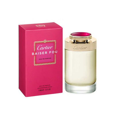 CARTIER BAISER VOLE FOU WOMEN EDP 75ML