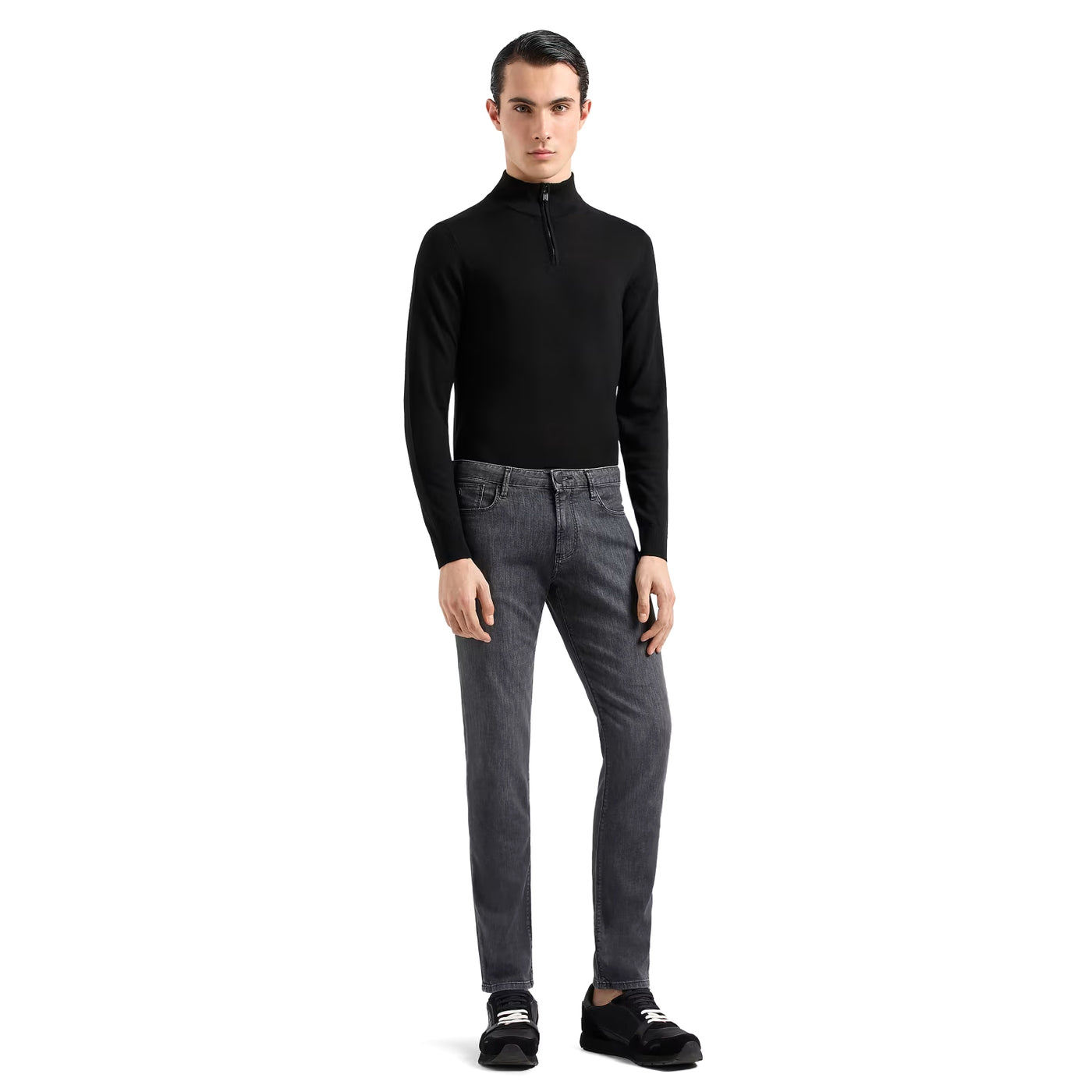 J06 Worn-Effect Wash, Slim-Fit, 8 Oz Denim Jeans