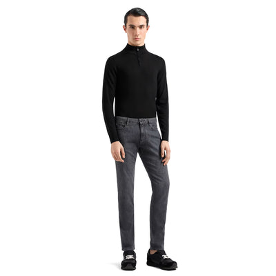 J06 Worn-Effect Wash, Slim-Fit, 8 Oz Denim Jeans