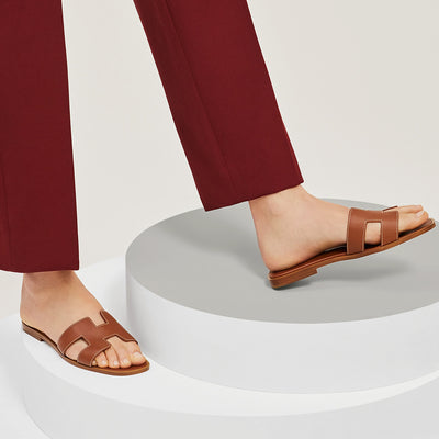 Hermes Oran Sandal Smooth Leather