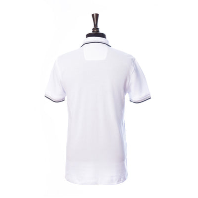 Paddy Polo Shirt In Cotton Piqué With Logo Undercollar