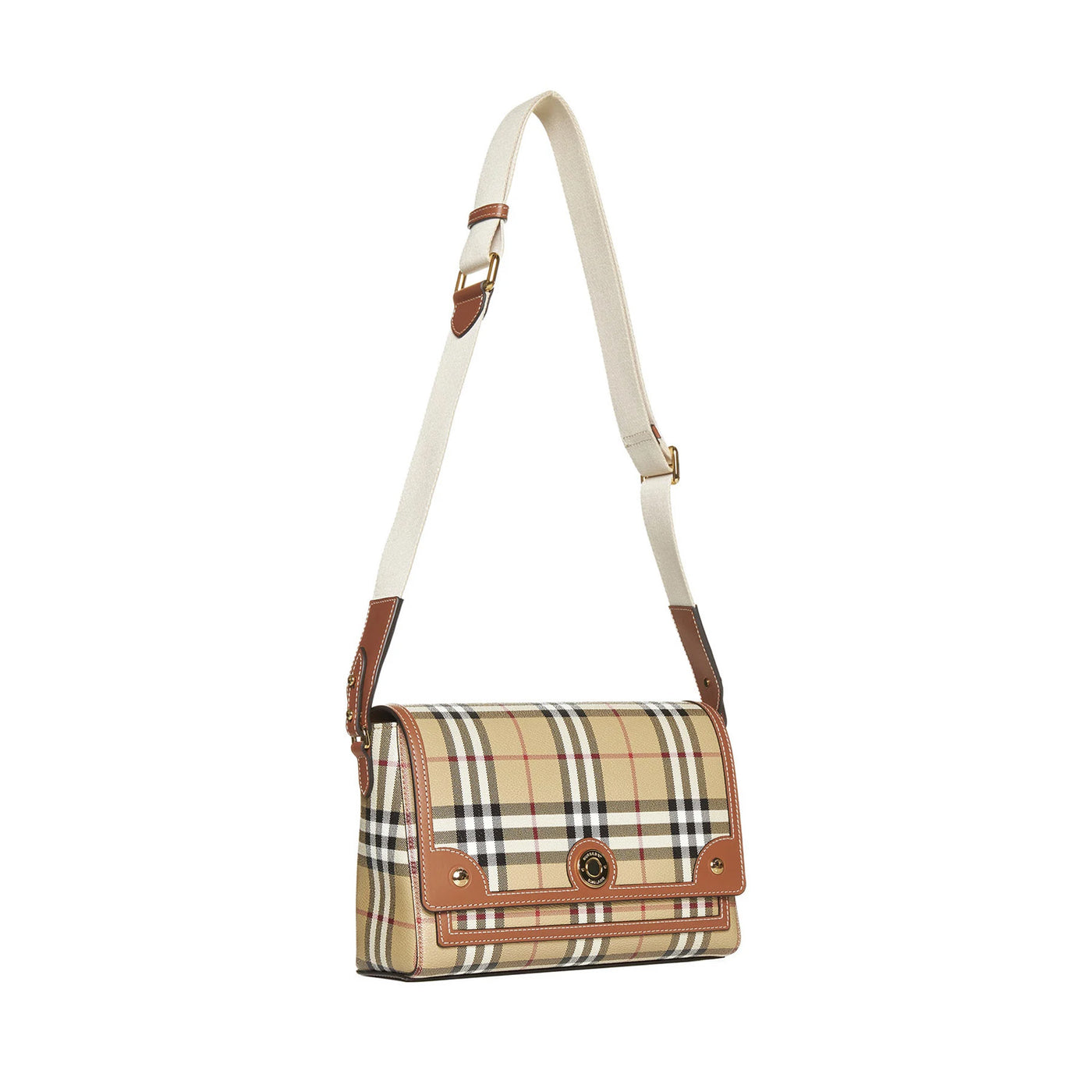 Burberry Embroidered Fabric Note Crossbody Bag