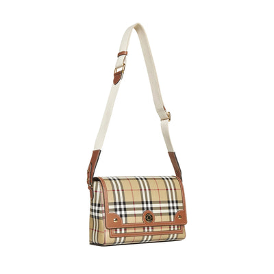Burberry Embroidered Fabric Note Crossbody Bag