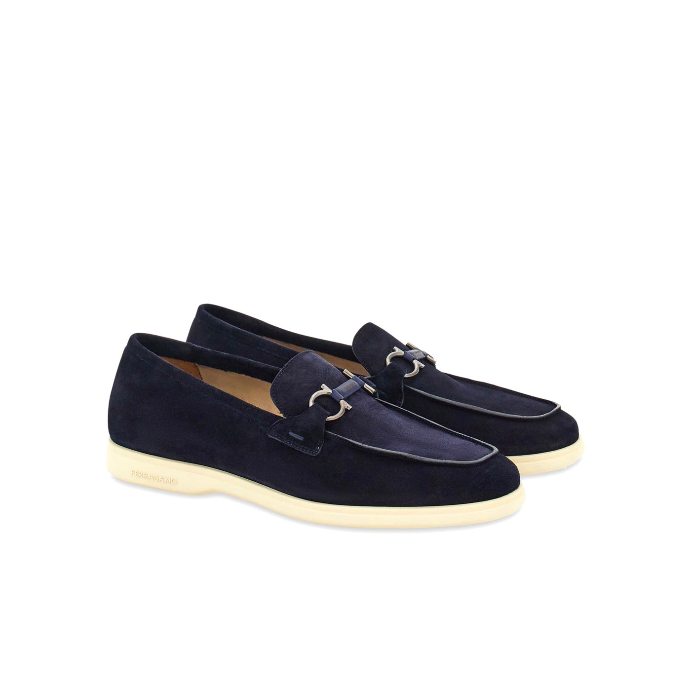 Ferragano Cosimo Casual Loafer With Gancini Ornament