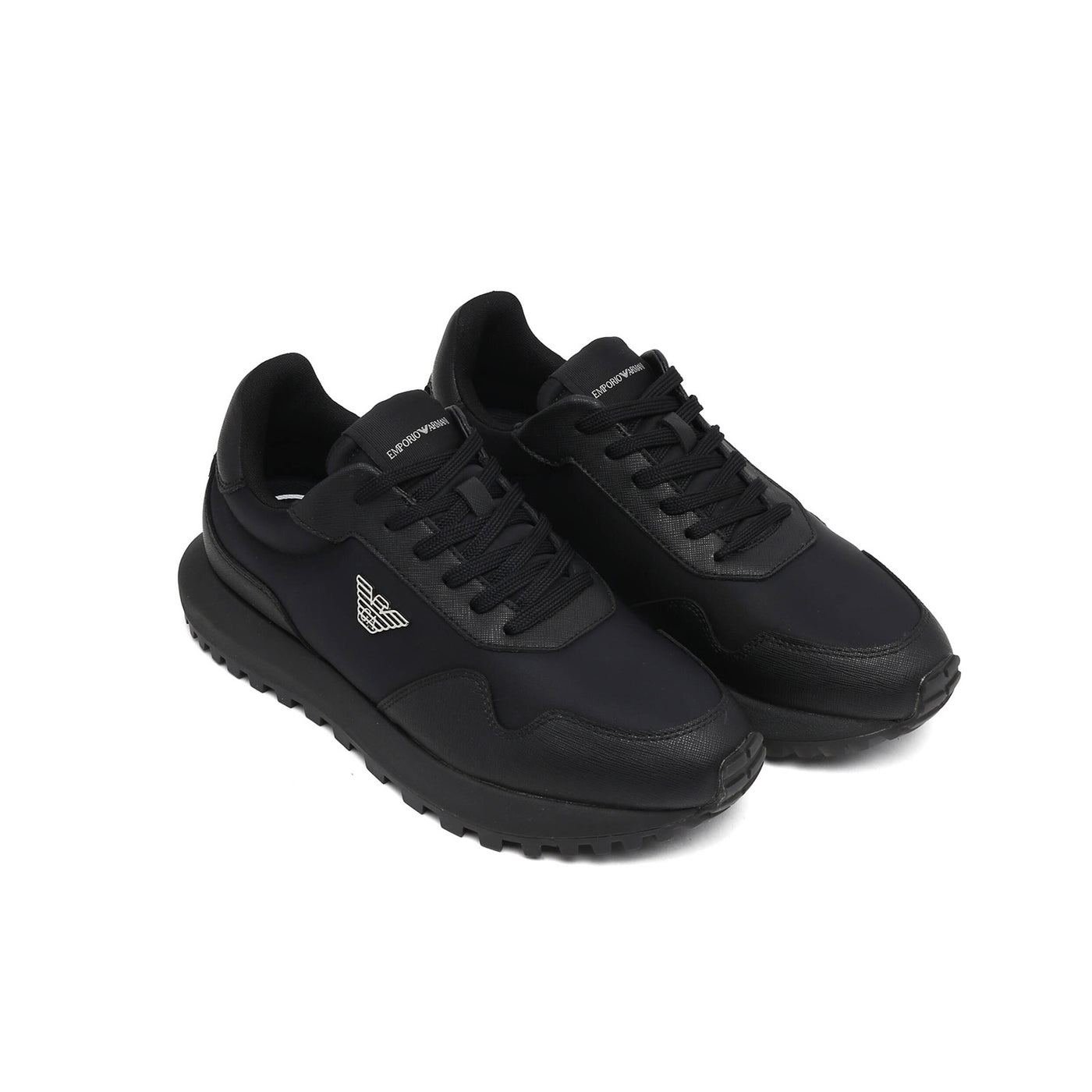 Asv Recycled Nylon Sneakers With Regenerated Saffiano Details