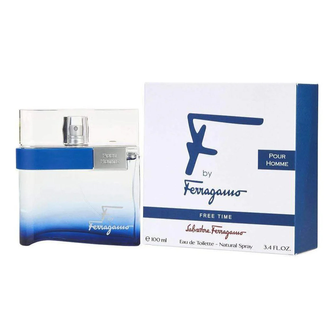 SALVATORE FERRAGAMO FREE TIME POUR HOMME EDT 100ML