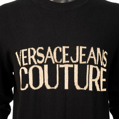 73GAFM01/CM06HK42 BLACK VERSACE MEN SWEATER