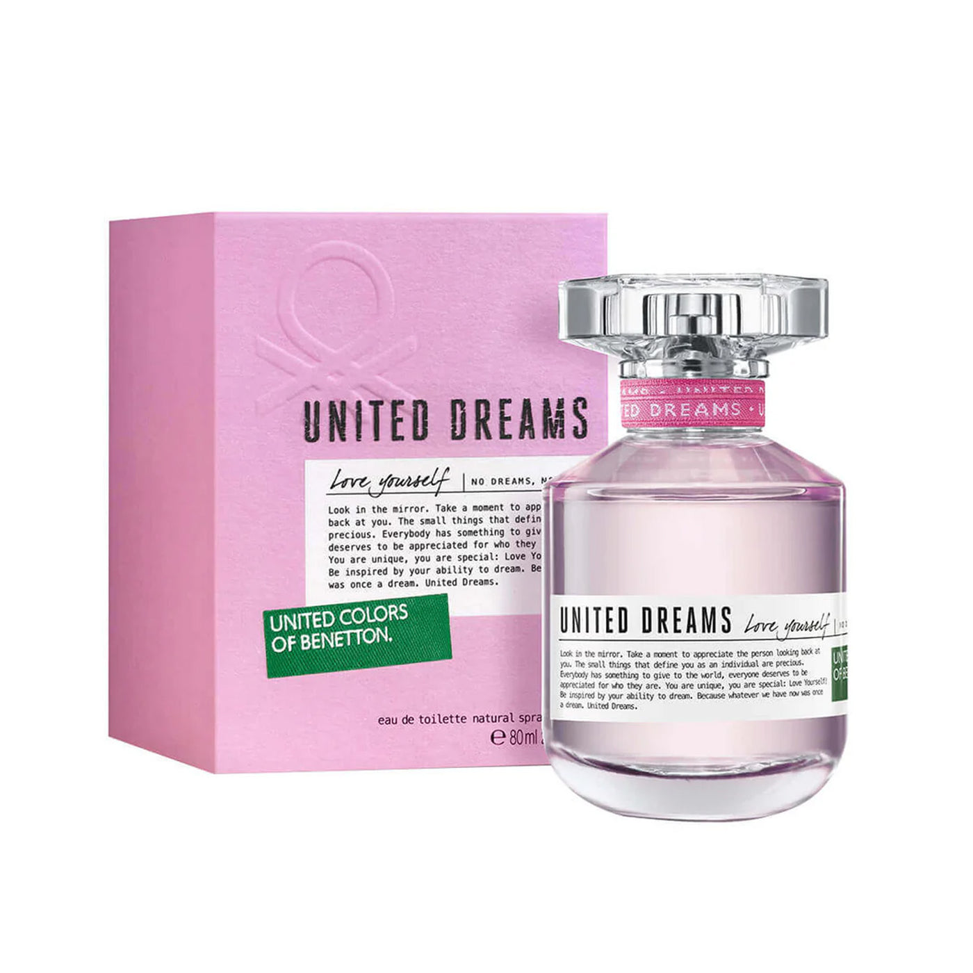 BENETTON LOVE YOURSELF WOMEN EDT 80ML