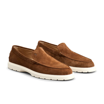 Tods Slipper Loafers In Suede