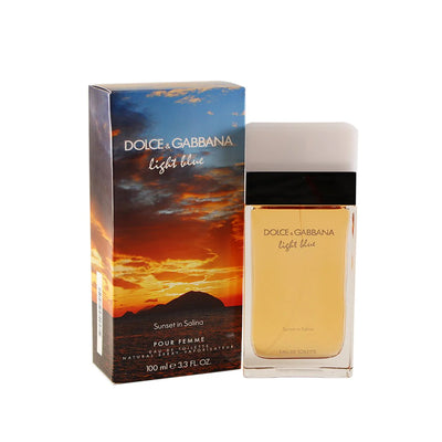 D&G LIGHT BLUE SUNSET IN SALINA WOMEN EDT 100ML