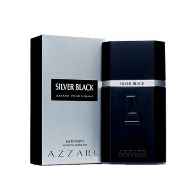AZZARO SILVER BLACK MEN EDT 100ML